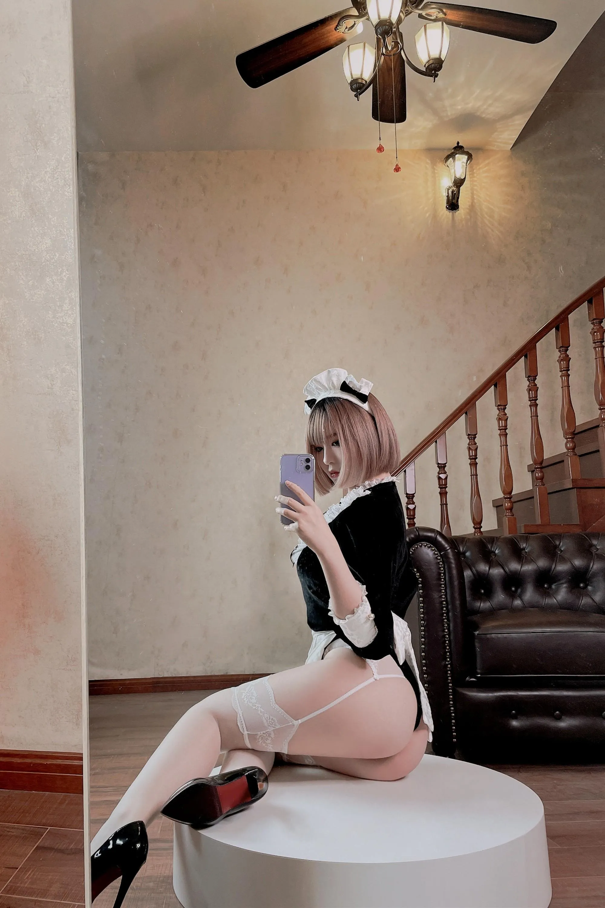 半半子 – NO.57 来一份下午茶吧-自拍 [30P]插图8
